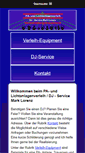 Mobile Screenshot of lorenz-paverleih.de